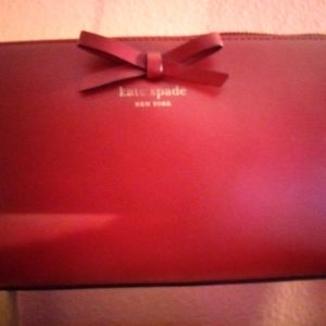 Brand New Kate Spade Shoulder Purse Bow Detail in Red